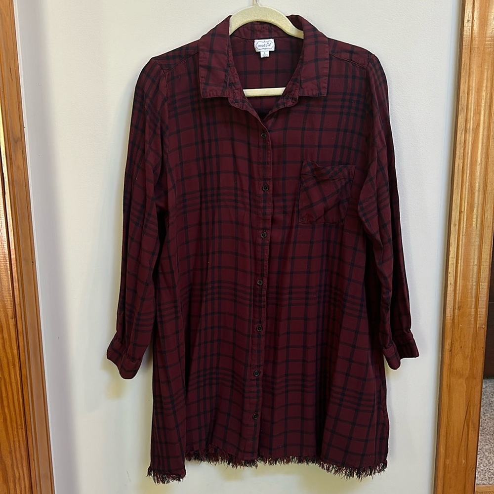 Mud Pie button down dress
